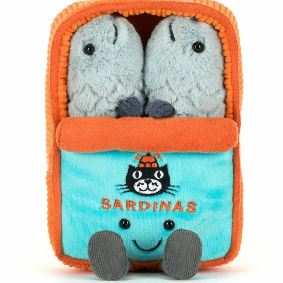 Peluche Amuseable Boîte de Sardines (17 cm)