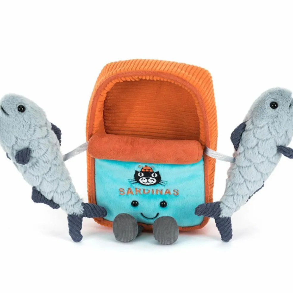 Peluche Amuseable Boîte de Sardines (17 cm)