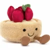 Peluche Amuseable Fleurette la Tarte aux fraises (11 cm)