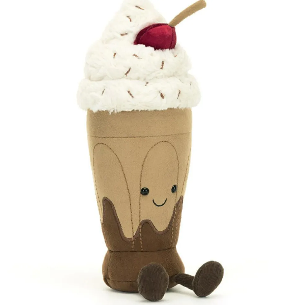 Peluche Amuseable Milkshake au chocolat Marin (27 cm)
