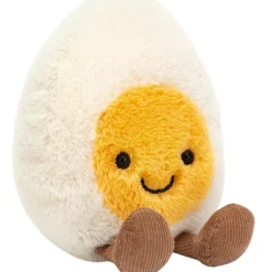 Peluche Amuseable Oeuf à la coque Joyeux (14 cm)