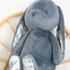 Peluche Augustin le lapin bleu (25 cm)
