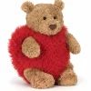 Peluche Bartholomew l'ours Coeur (26 cm)