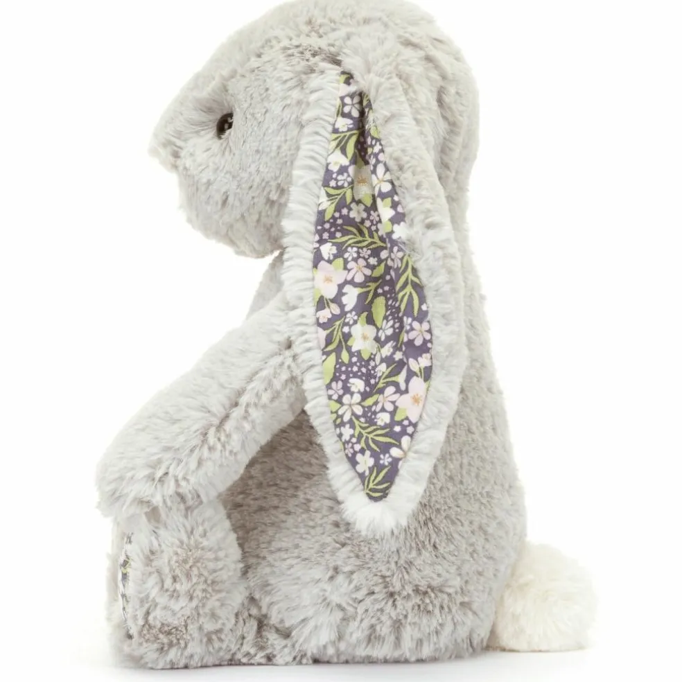 Peluche Bashful Lapin en fleurs Gris (31 cm)
