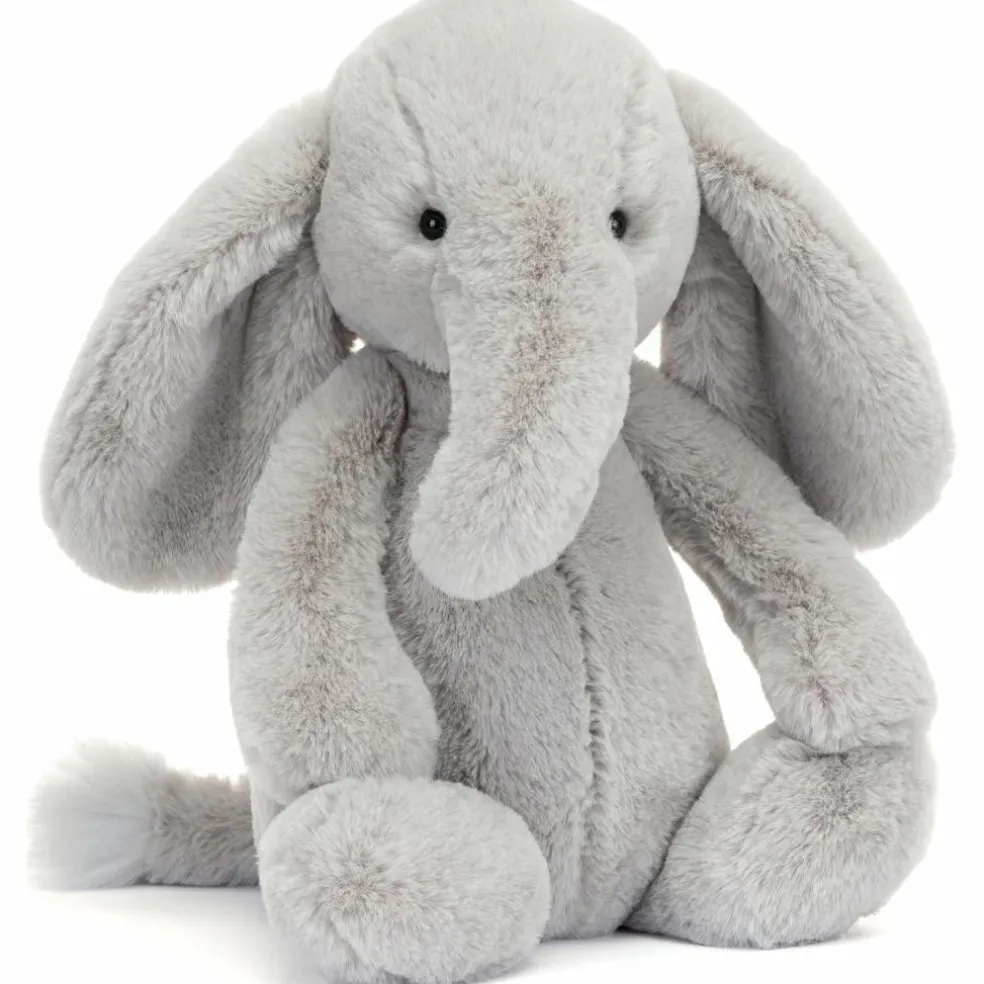 Peluche Bashful Luxe Thuddeus l'éléphant (31 cm)