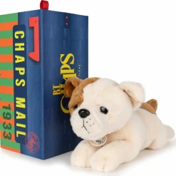 Peluche Bertha le Bulldog Américain (20 cm)