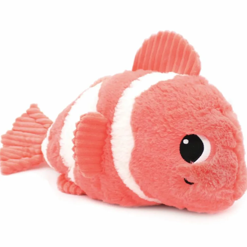 Peluche Bigou maman et bébé Les Ptipotos Corail (38 cm)