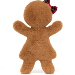 Peluche bonhomme en pain d'épices Ruby (18 cm)