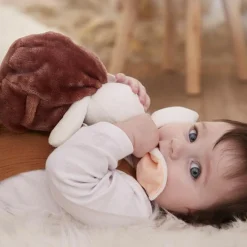 Peluche bulle d'amour lapin cannelle Plume (23 cm)