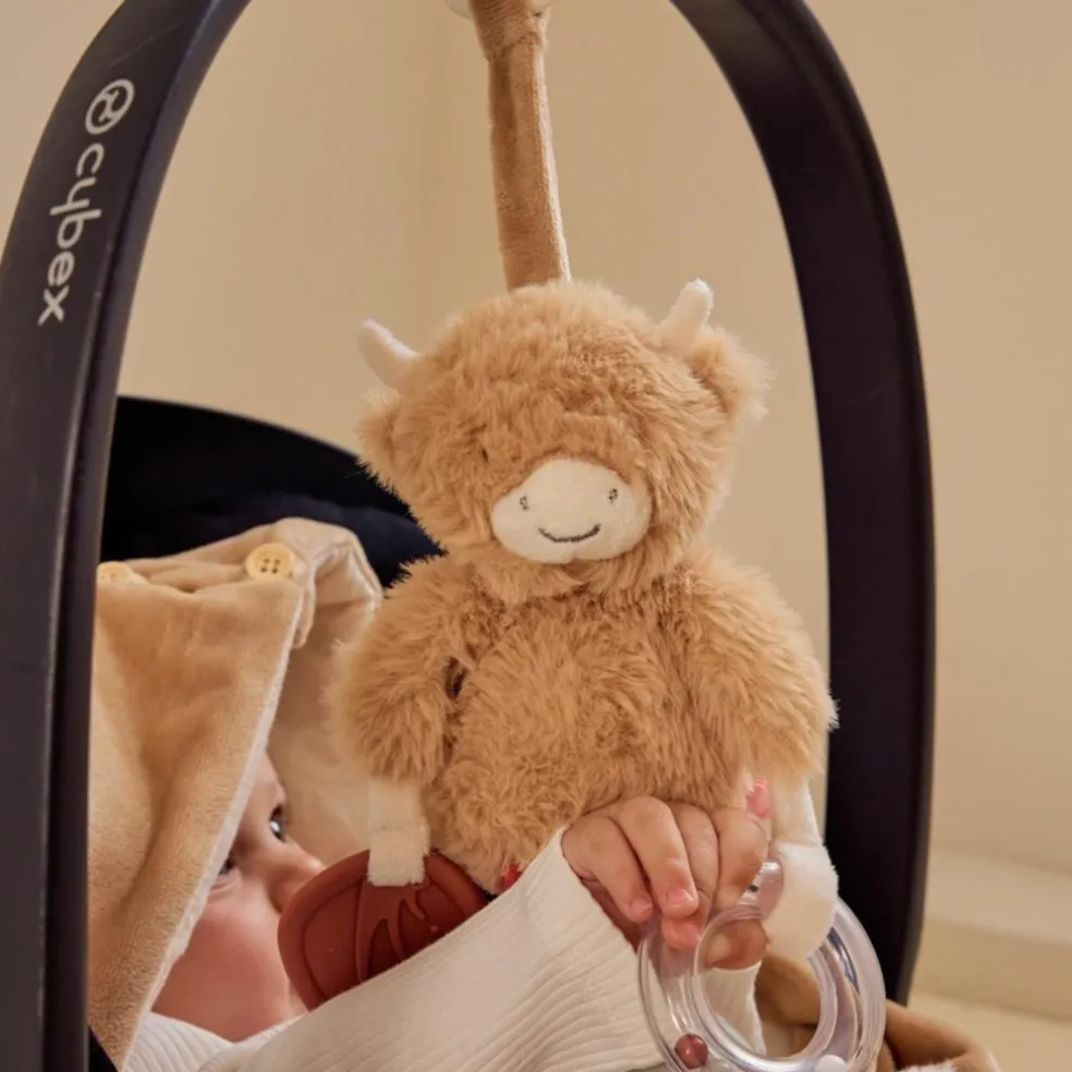 Peluche d’activité de voyage Fluffy Cow