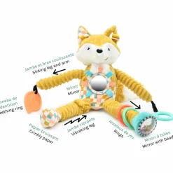 Peluche d'activités à suspendre Cyranos le Renard