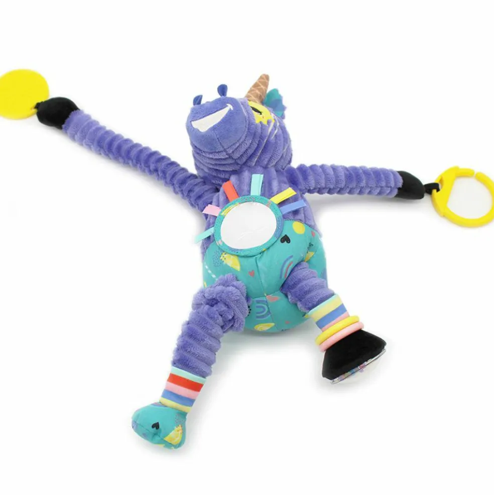 Peluche d'activités à suspendre Kiprokos le zèbre