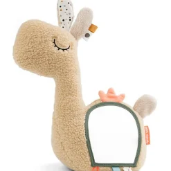 Peluche d'activités avec miroir Lalee Sable