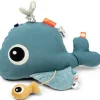 Peluche d'activités avec miroir baleine Wally