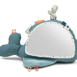 Peluche d'activités avec miroir baleine Wally