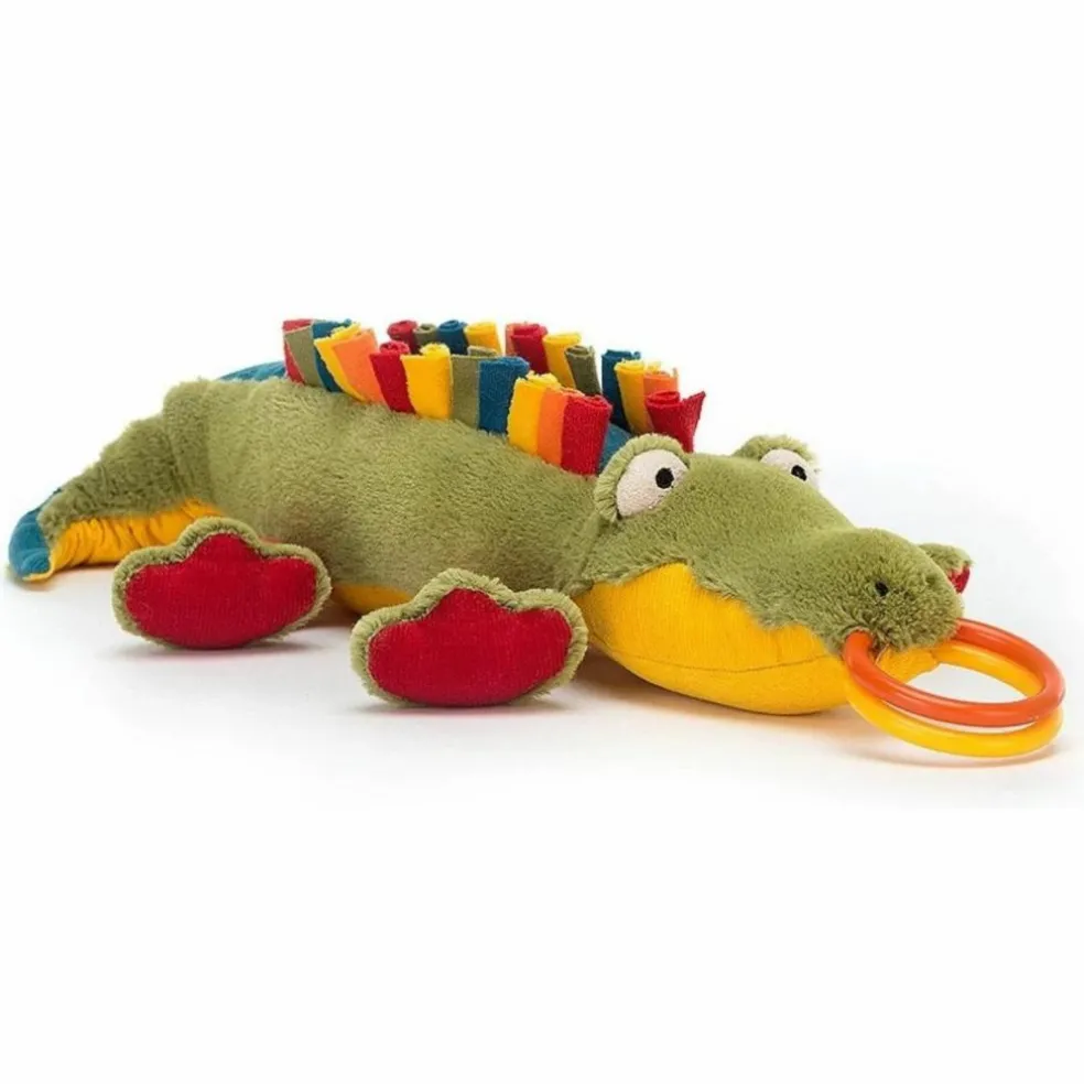 Peluche d'activités Crocodile (30 cm)