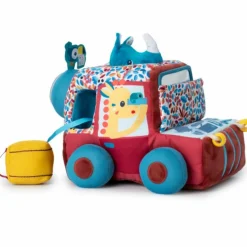 Peluche d'activités Jack voiture Safari
