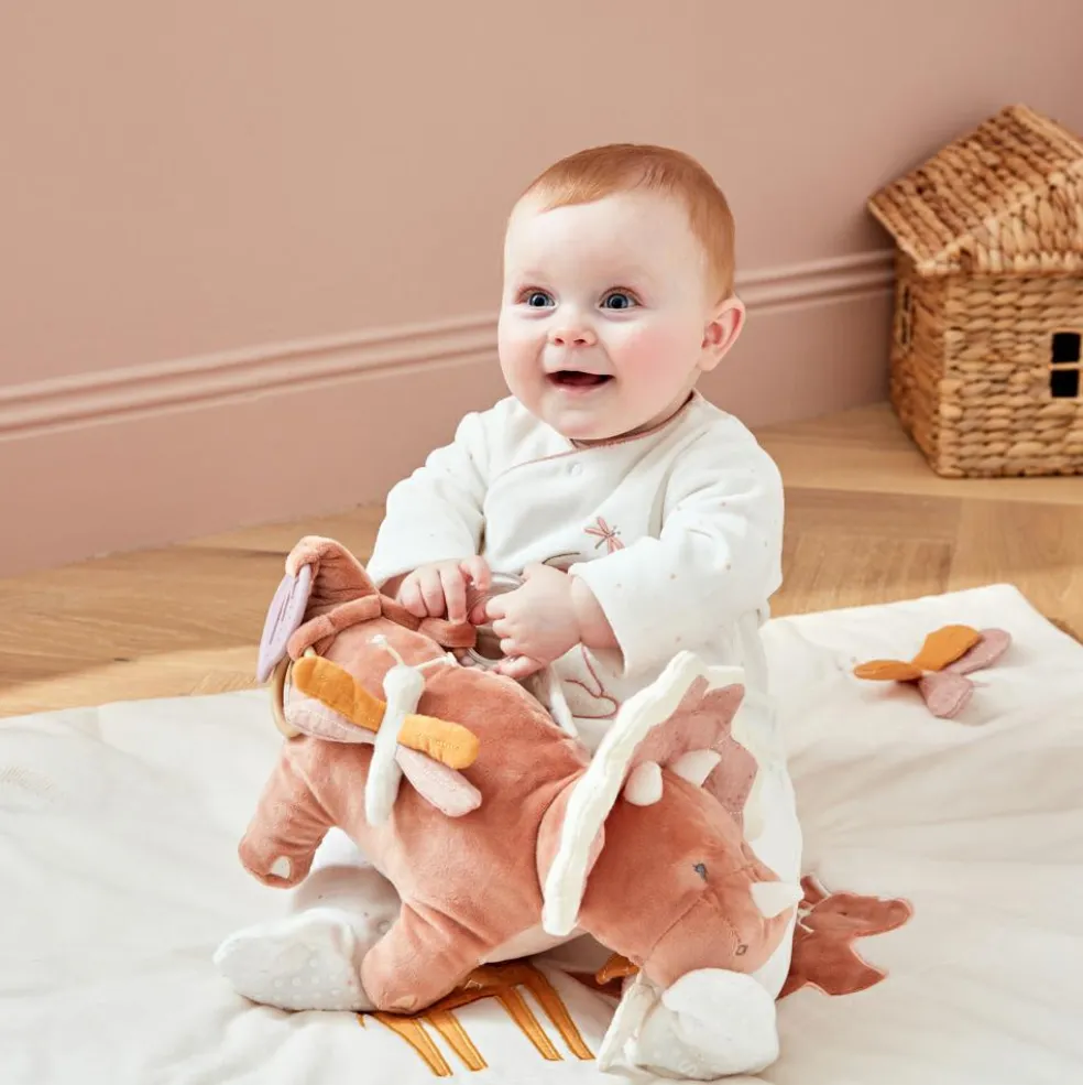 Peluche d'activités tricératops Popsie