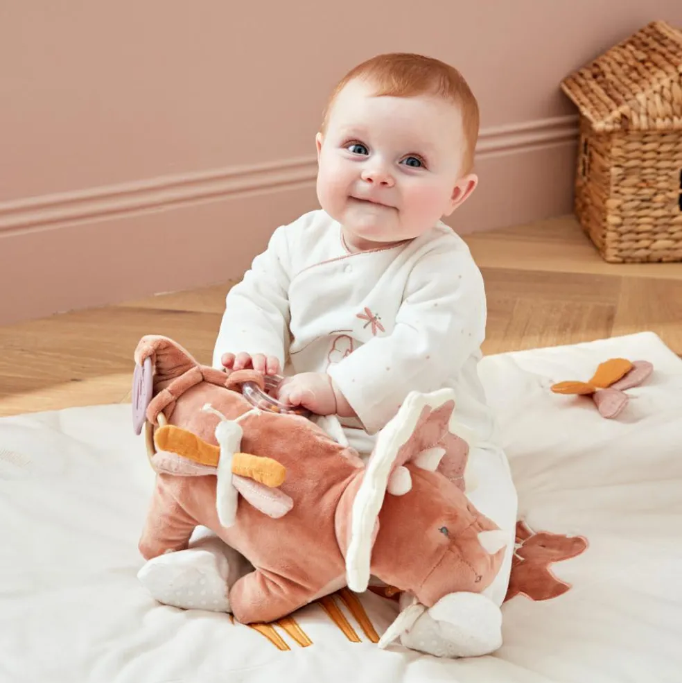 Peluche d'activités tricératops Popsie