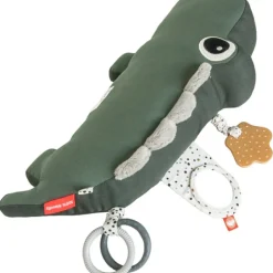 Peluche d'activités vibrante Croco vert