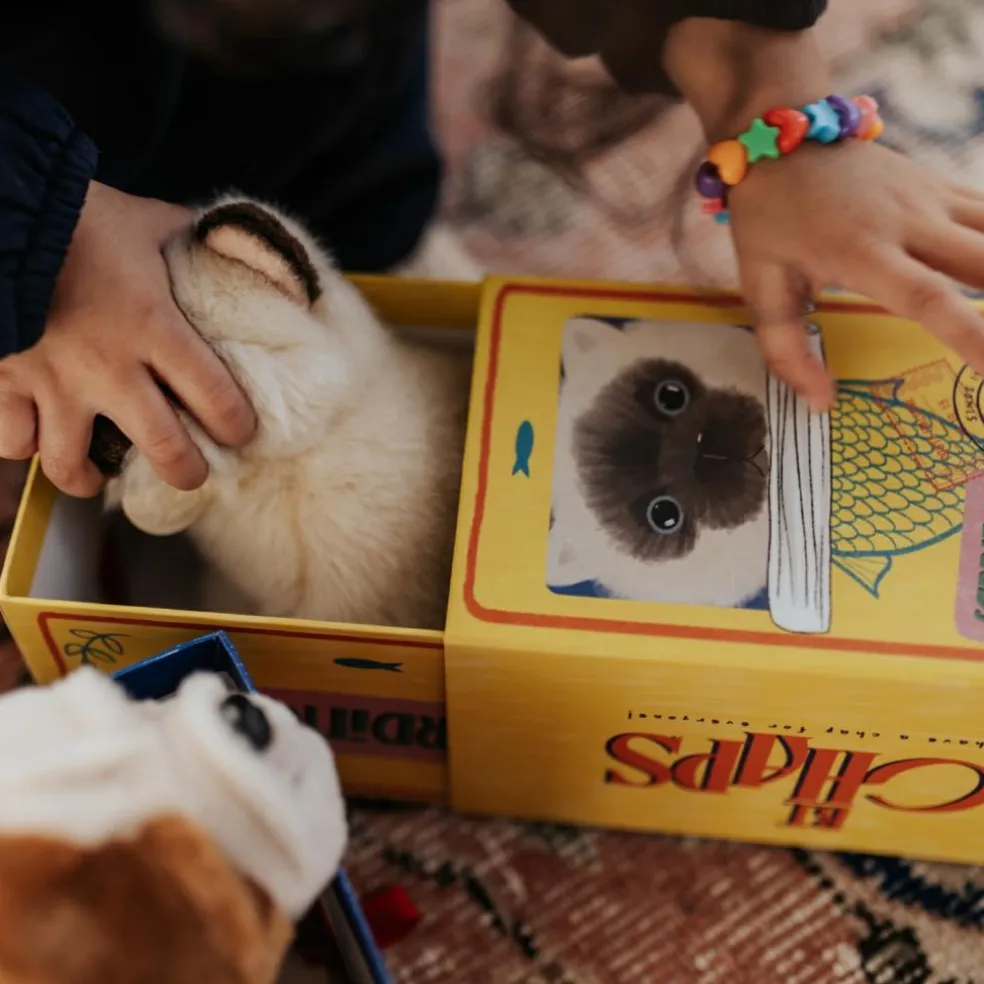 Peluche Eddie le Siamois (17 cm)