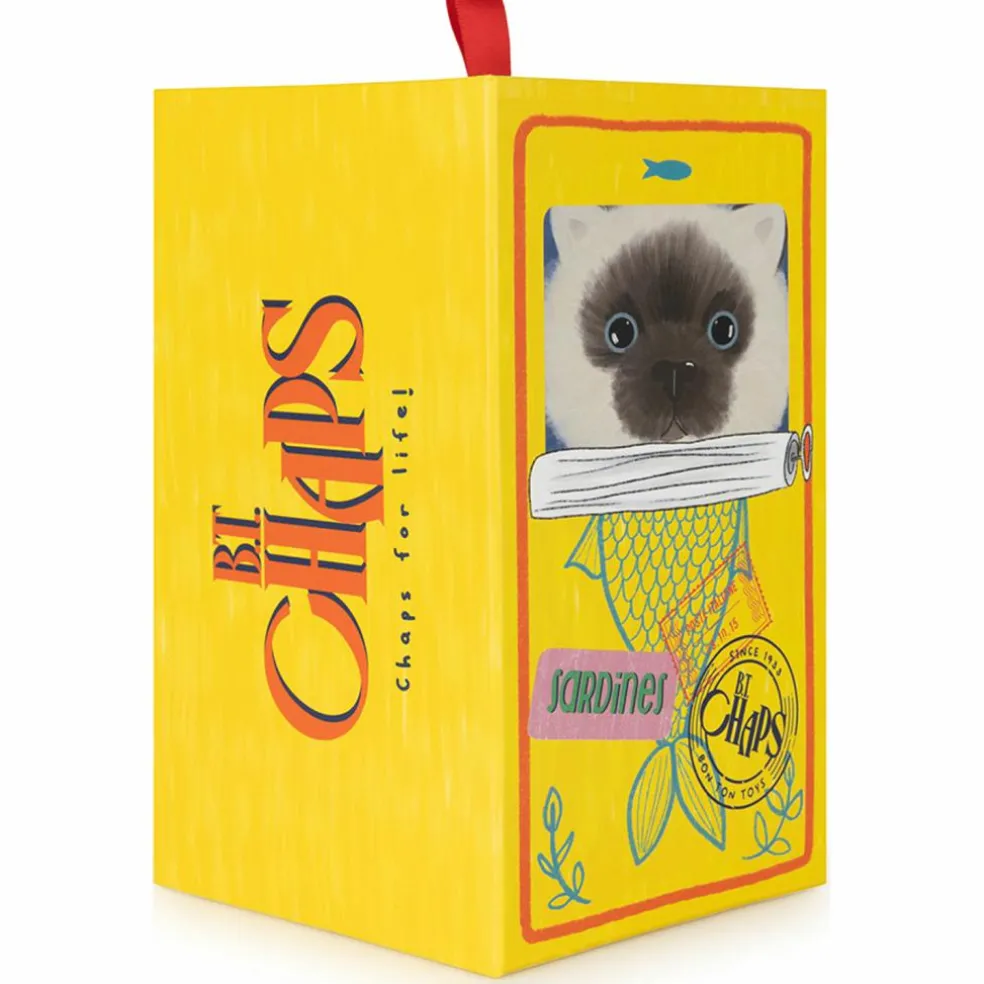 Peluche Eddie le Siamois (17 cm)