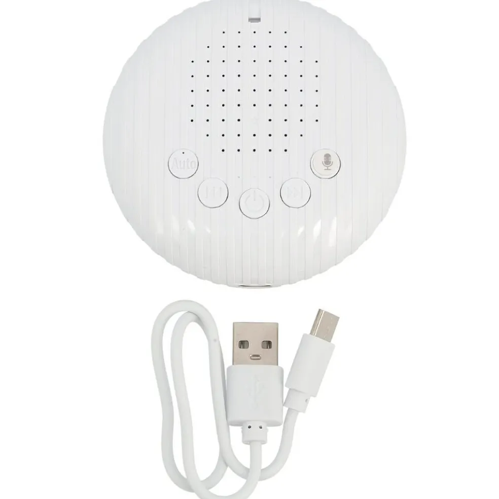 Peluche enregistreuse vocale et bruits blancs Manchot rose (25 cm)