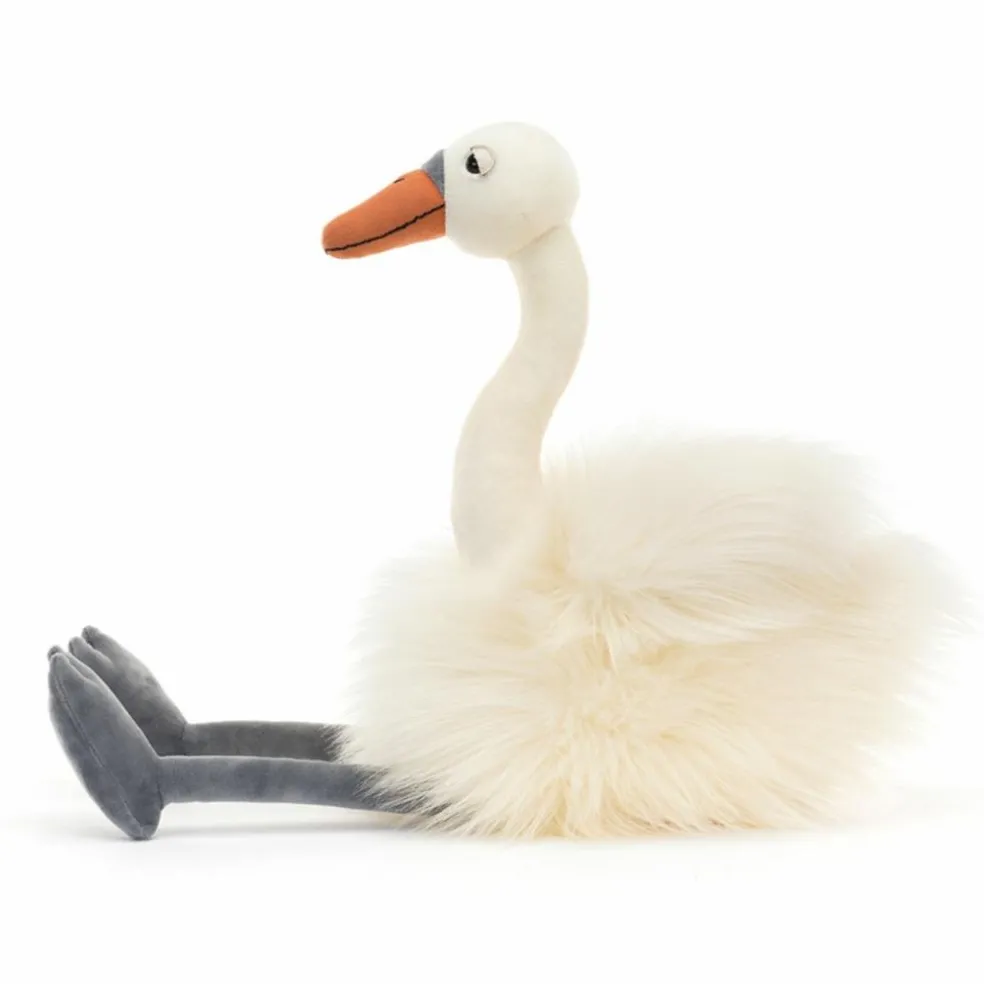 Peluche Evelyn le cygne (50 cm)