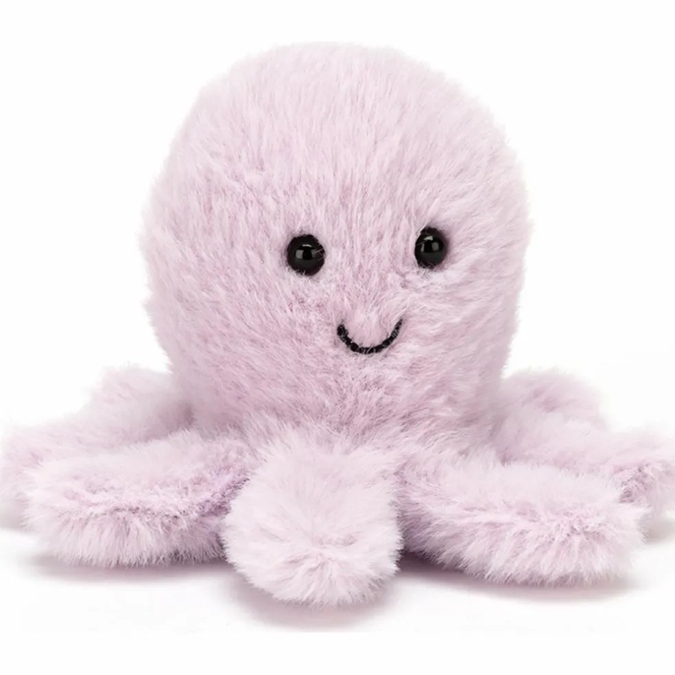 Peluche Fluffy Pieuvre (11 cm)