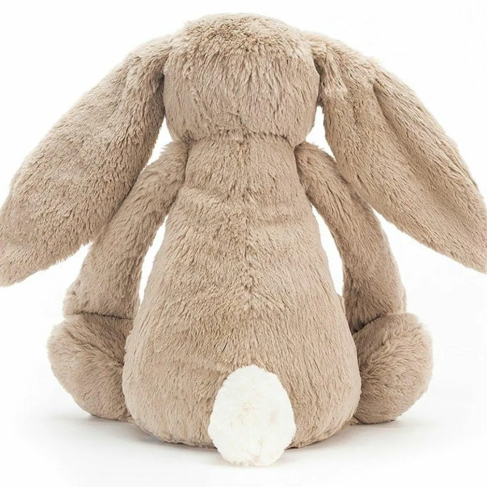 Peluche géante Bashful Lapin beige (51 cm)
