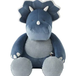 Peluche géante en veloudoux Ops le tricératops TSO (90 cm)