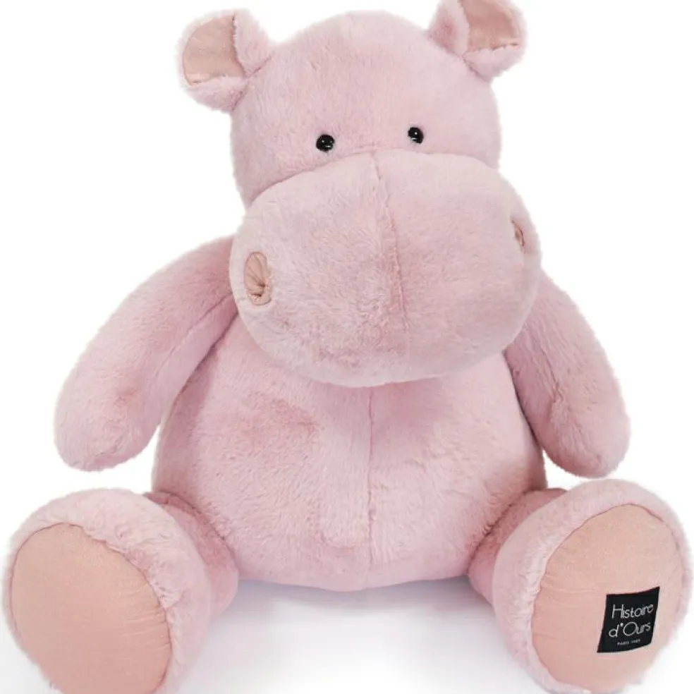 Peluche géante hippopotame Hip'Pie (85 cm)