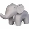 Peluche géante éléphant lin (55 cm)