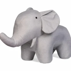 Peluche géante éléphant lin (55 cm)