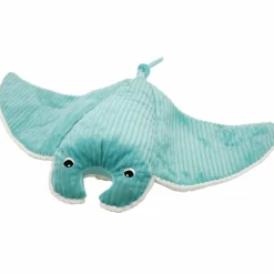 Peluche géante Mantalou la raie manta et son bébé Aqua (67 cm)