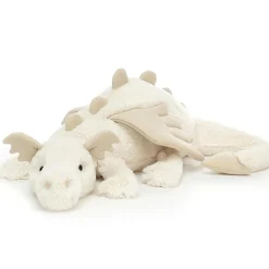 Peluche géante Scrumptious dragon neige (66 cm)
