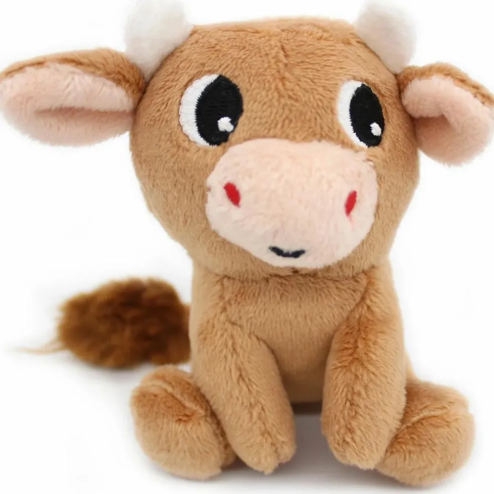 Peluche Hindou maman et bébé Les Ptipotos Cassonade (31 cm)