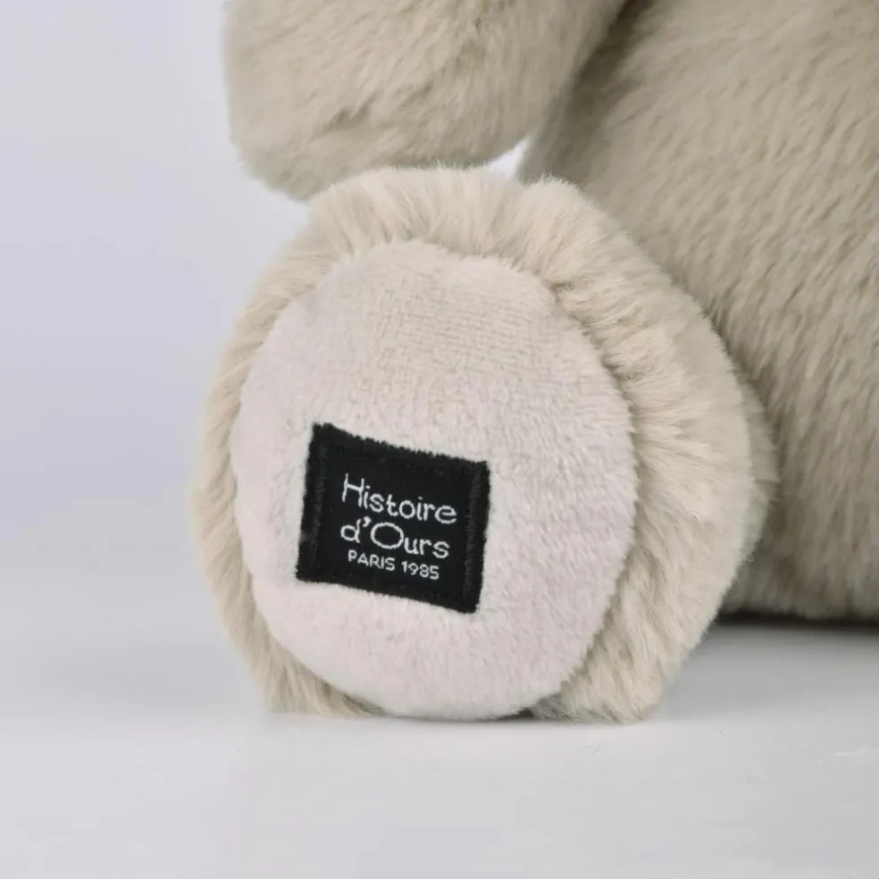 Peluche Hippopotame HELLO BROOK beige (20 cm)