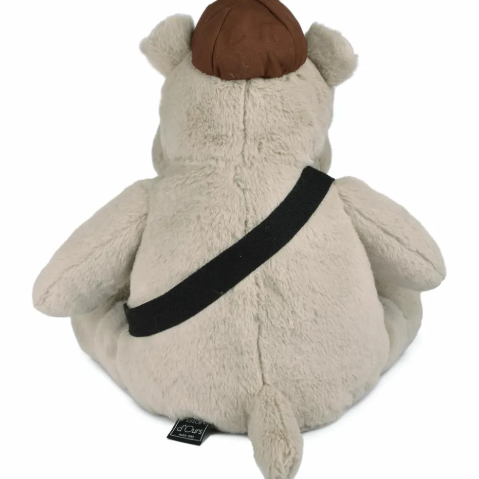 Peluche Hippopotame HELLO BROOK beige (38 cm)