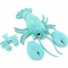 Peluche Iloveyou maman et bébé Les Ptipotos Aqua (48 cm)