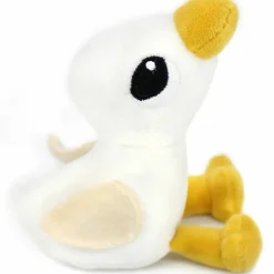 Peluche Jébongou maman et bébé Les Ptipotos Blanc (36 cm)