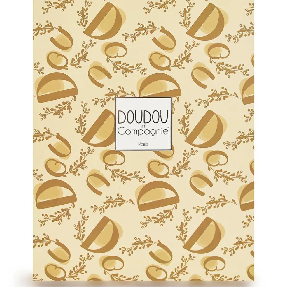 Peluche Lapin Doudou Pantin ocre (18 cm)