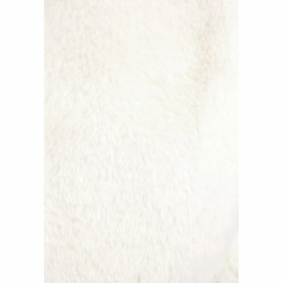 Peluche Lapin Fleurette Blanc (25 cm)