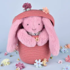 Peluche Lapin Fleurette Grenadine (25 cm)