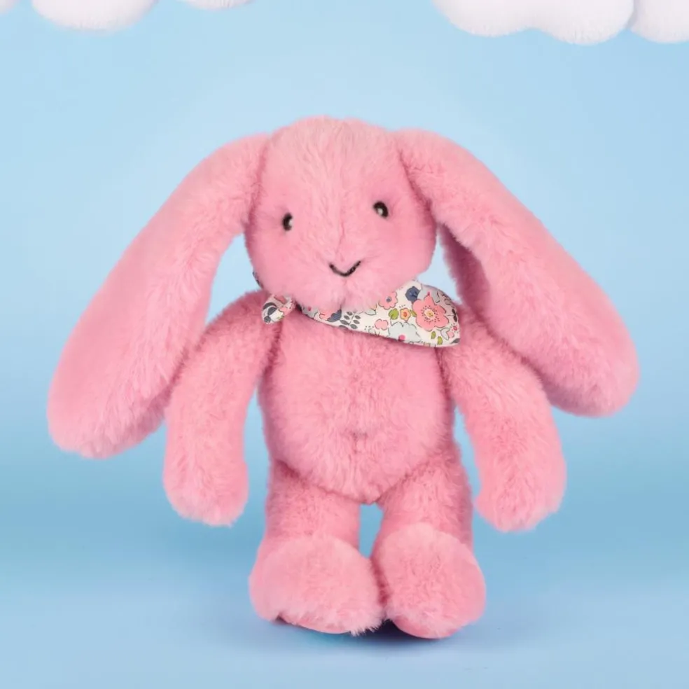Peluche Lapin Fleurette Grenadine (25 cm)