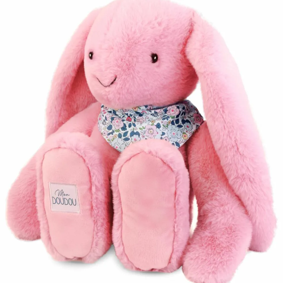Peluche Lapin Fleurette Grenadine (50 cm)