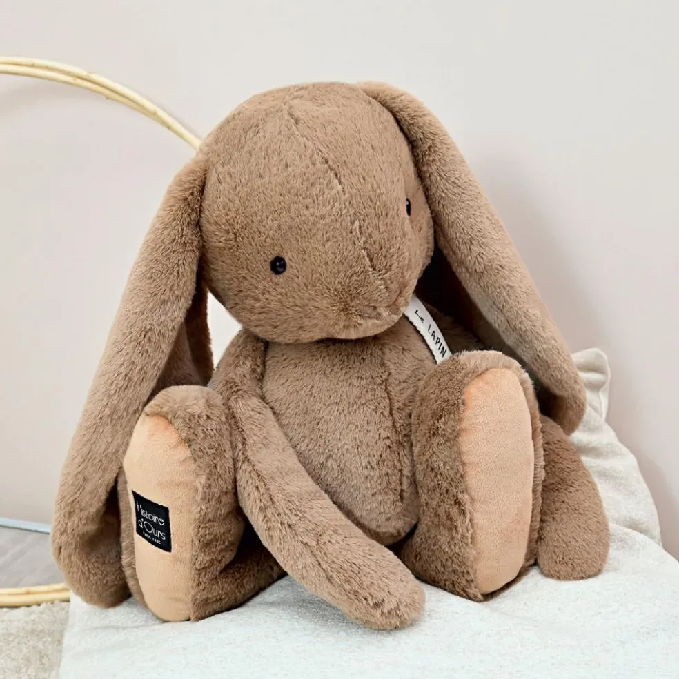 Peluche Le Lapin noisette (50 cm)