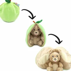 Peluche Les Flipetz Crocket le chien-pomme