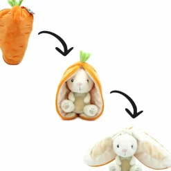 Peluche Les Flipetz Gadget le lapin-carotte