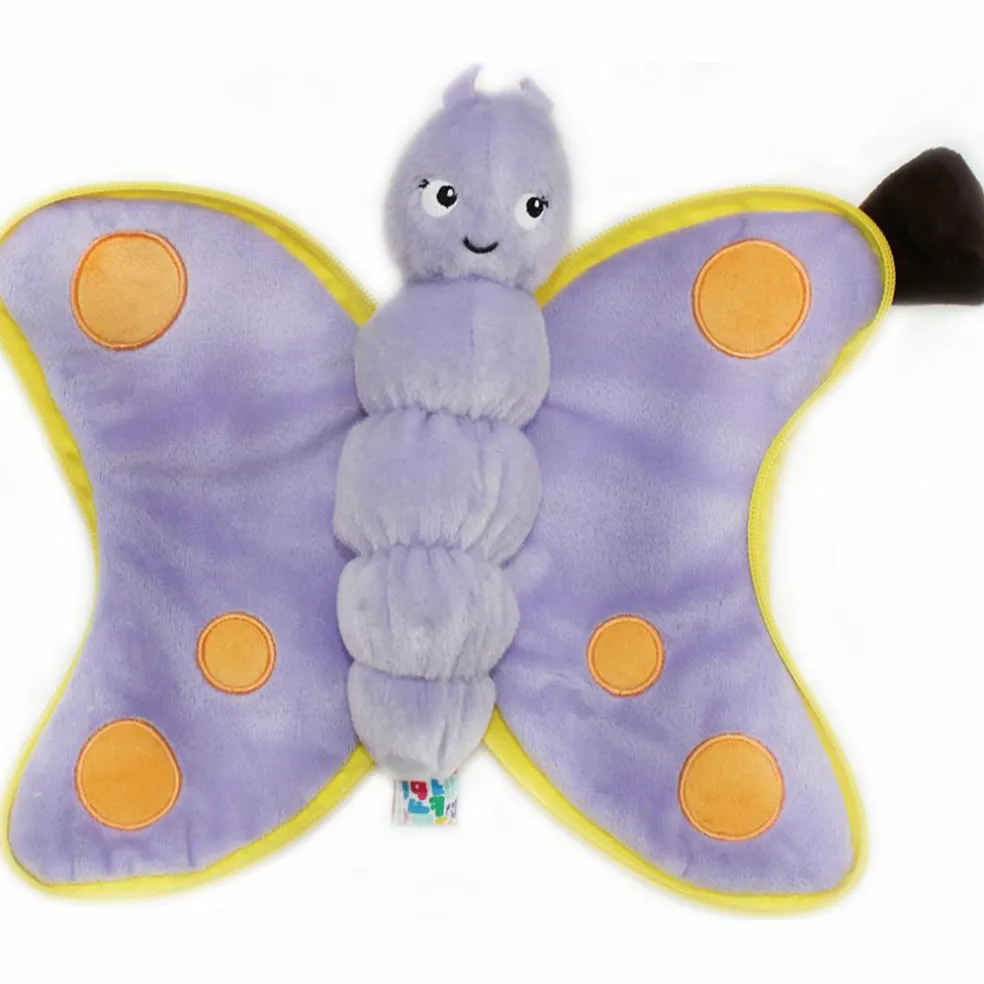 Peluche Les Flipetz Poppet le papillon-banane